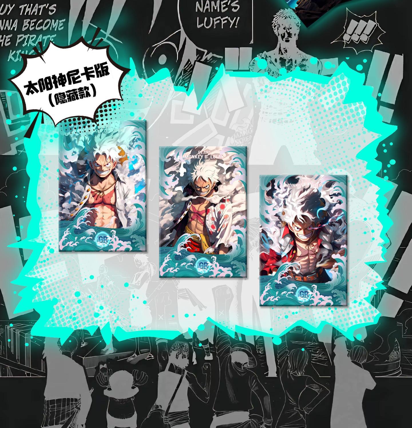 One Piece Peeling Polaraid Collection Cards
