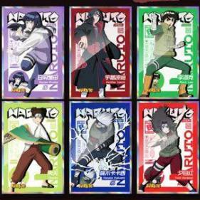 ET Naruto (flame+uv)Collectible cards