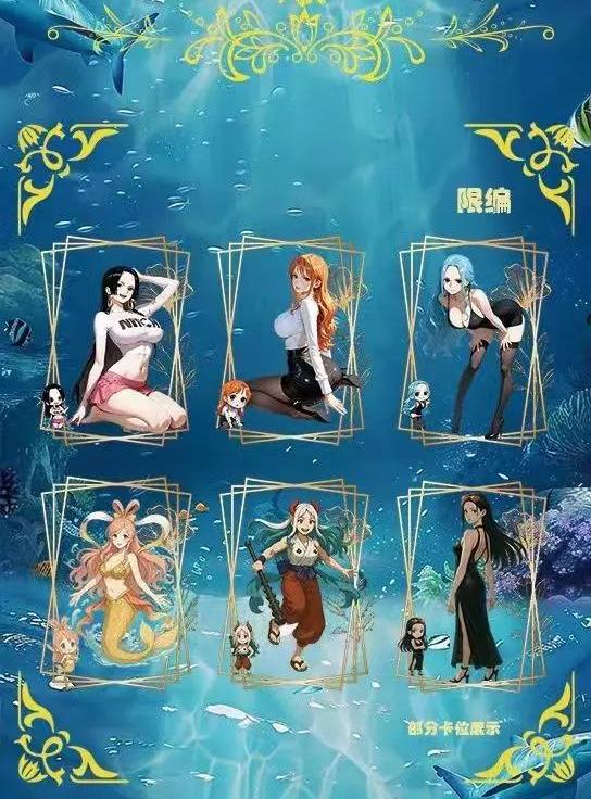 【Metal】One Piece hollow out metal fancy collectiable cards