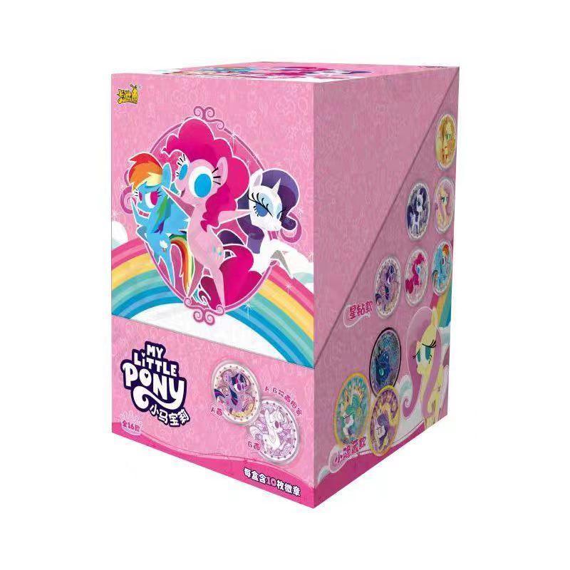 Kayou MLP-My Little Pony Double-sided candy badgeDream Version Genl+Gen2 Collectible badge, 16desgins