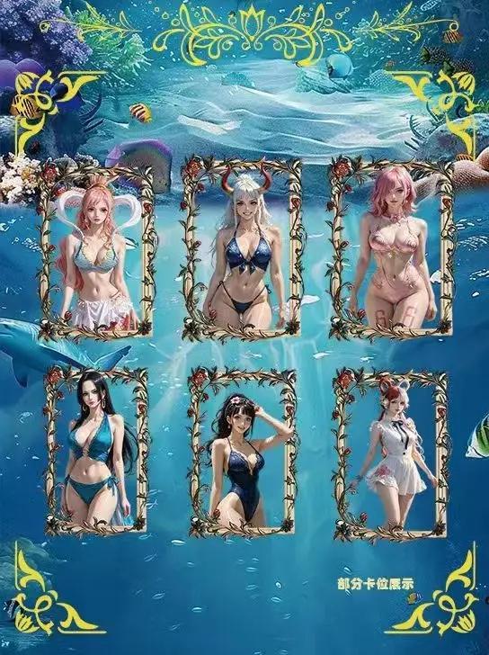 【Metal】One Piece hollow out metal fancy collectiable cards