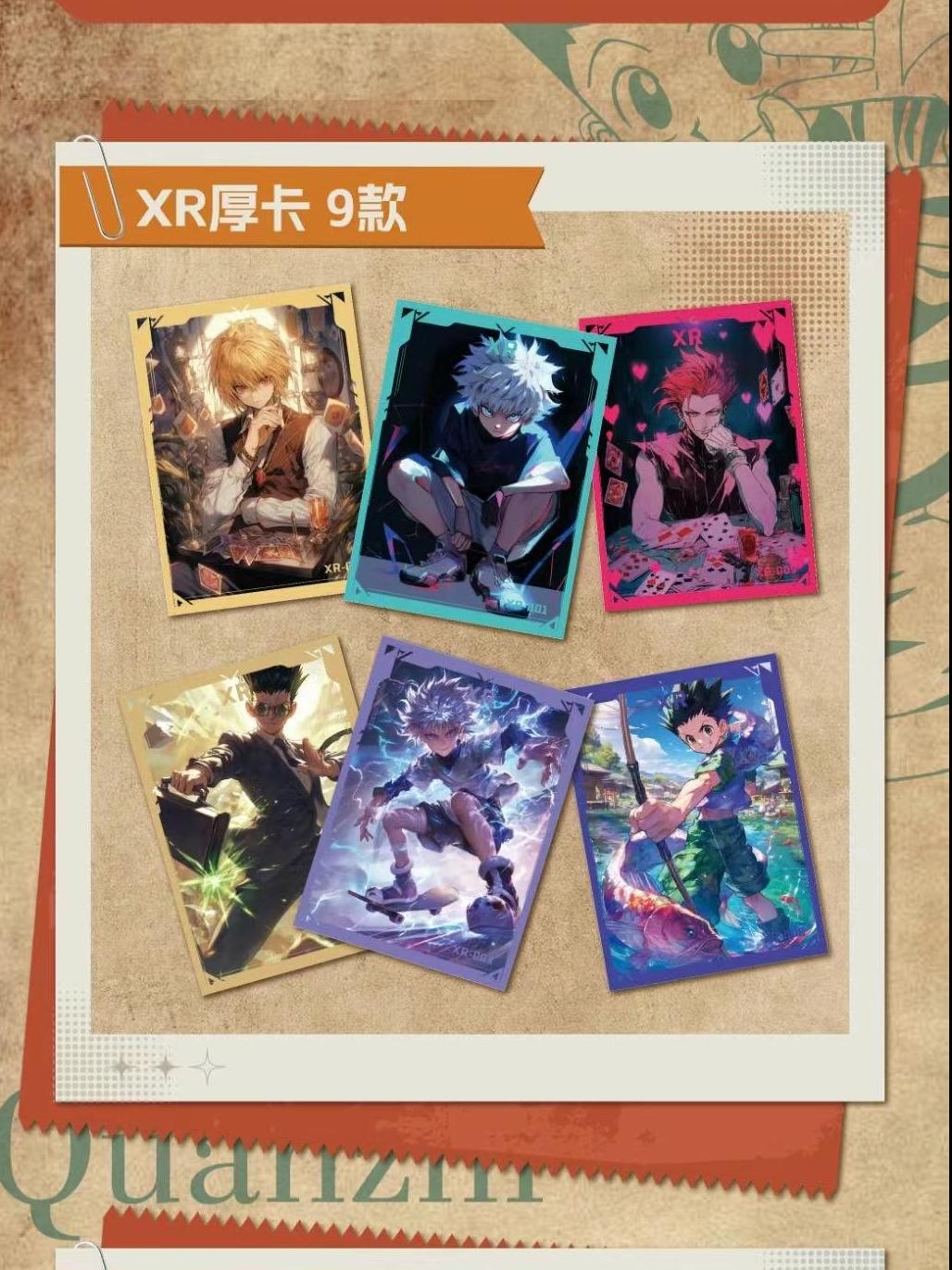 Hunter x Hunter hxh Collectible Cards