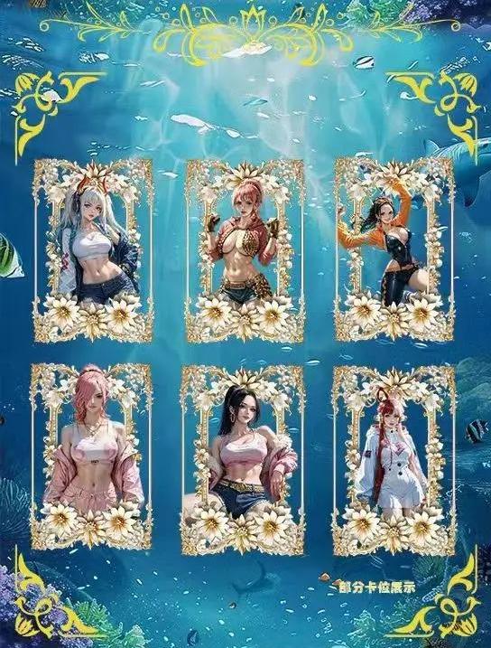 【Metal】One Piece hollow out metal fancy collectiable cards