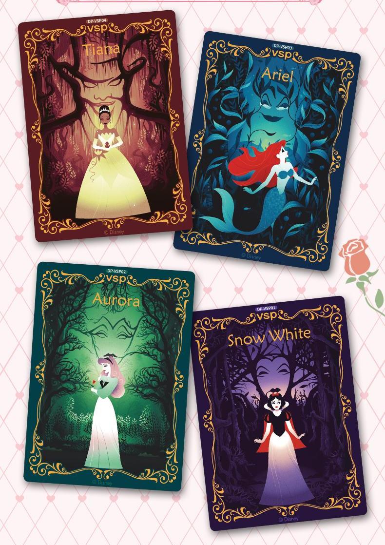 Princess Magic Fairy Tale Series Collectible Cards The Magic of Disney Princesses Cards