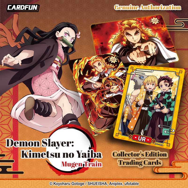 Card. Fun | Demon Slayer : Kimetsu no Yaiba Mugen Train Collector's Edition Collectible Card Pack