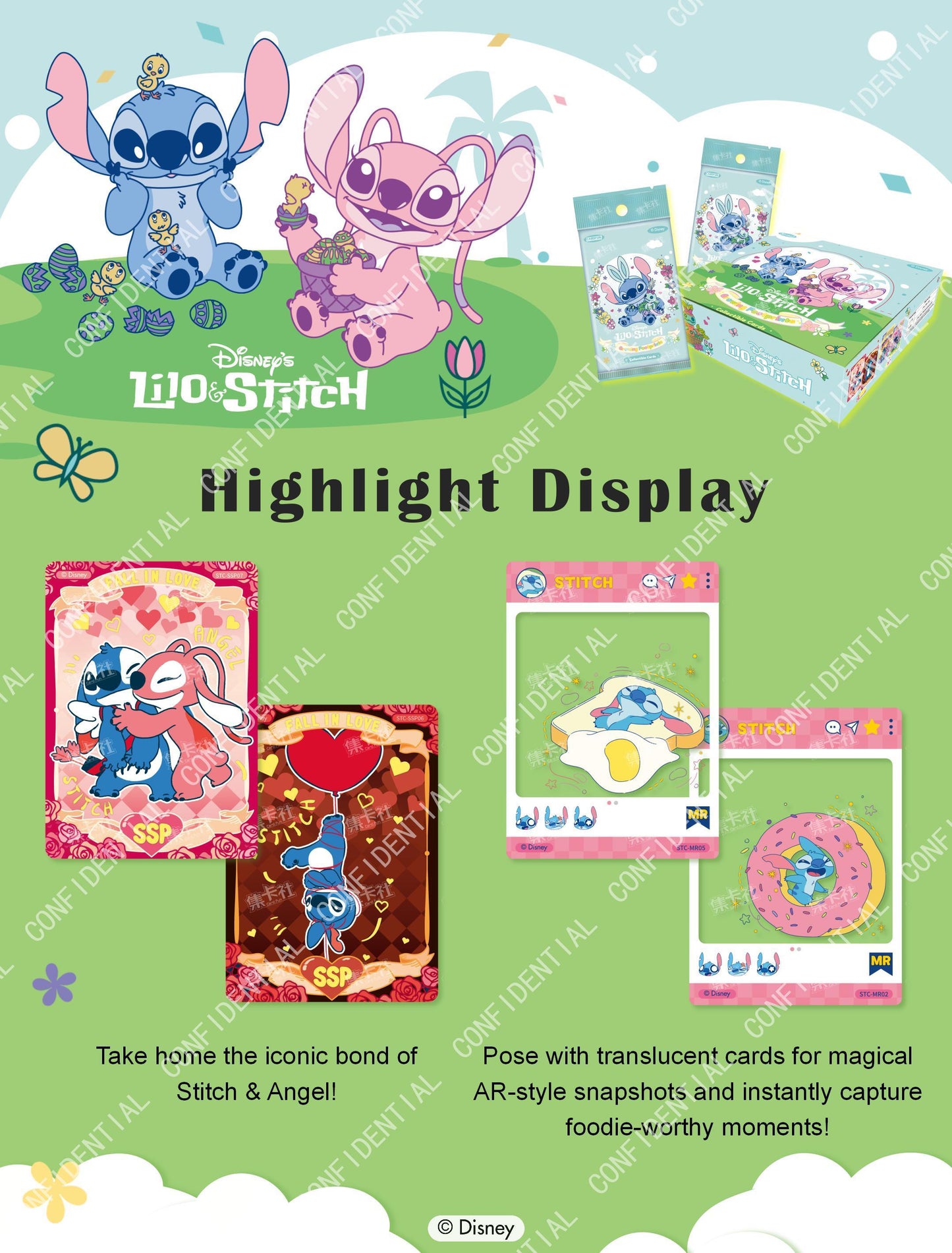 Card.Fun Disney's Lilo & Stitch Growing Footprints Collectible Cards