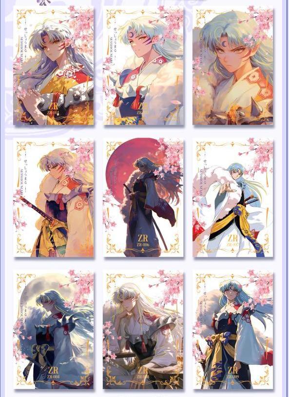 Inuyasha A6 size Art Collectible Cards