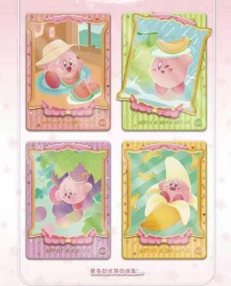 Star kirby collectible cards