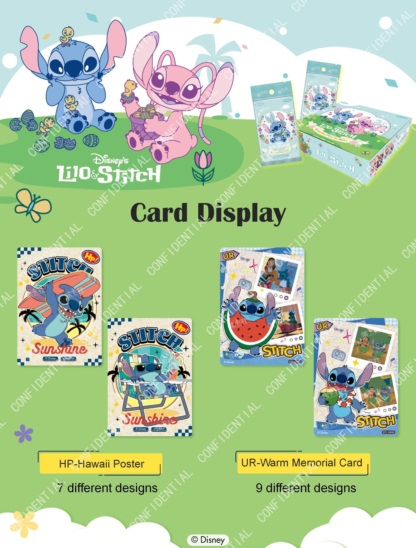 Card.Fun Disney's Lilo & Stitch Growing Footprints Collectible Cards