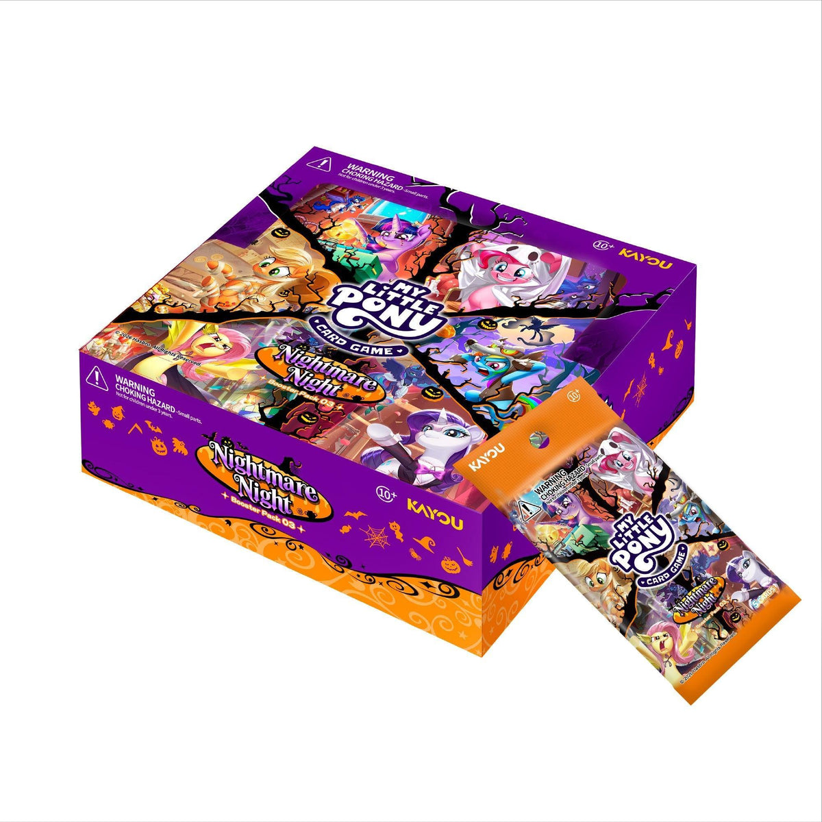 Gen3-EN-My Little Pony TCG-3- Nightmare Night Trading Card Collectible Cards,20pcs/box