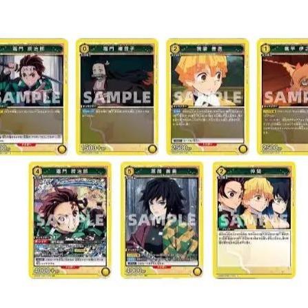union arena Demon slayer Collectible cards