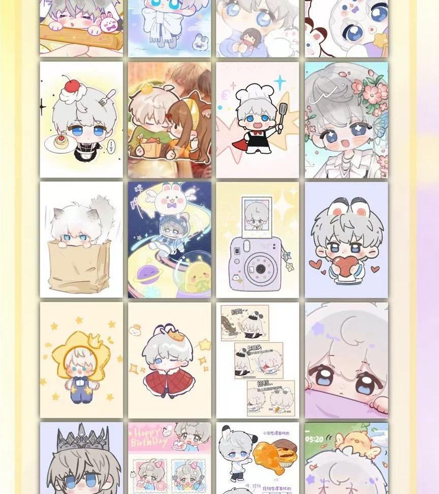 【New】 LADS Love and Deepspace chibi collectible cards