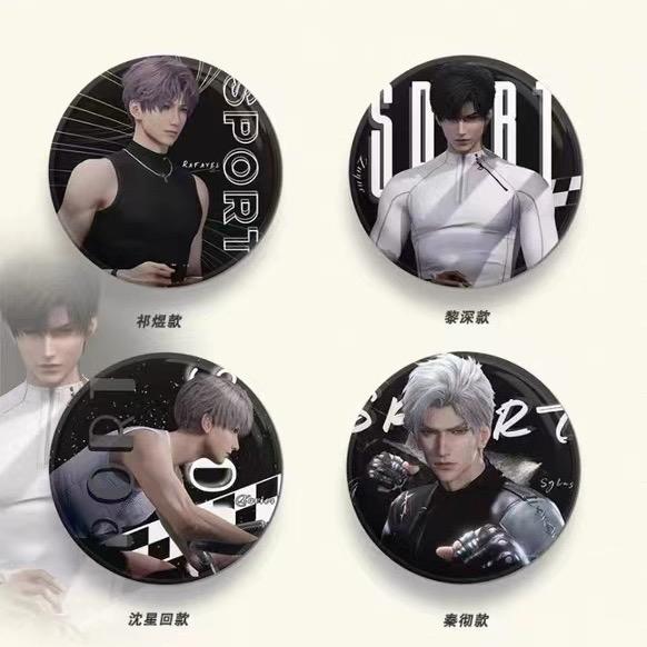 Love and Deepspace Collectible badges