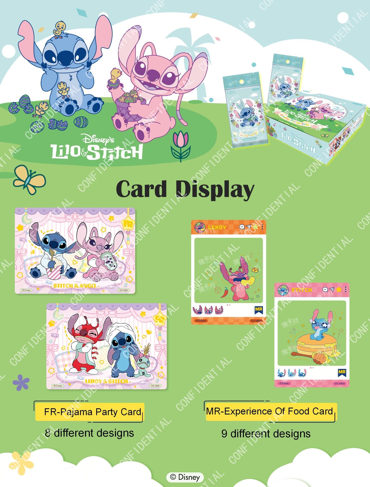 Card.Fun Disney's Lilo & Stitch Growing Footprints Collectible Cards