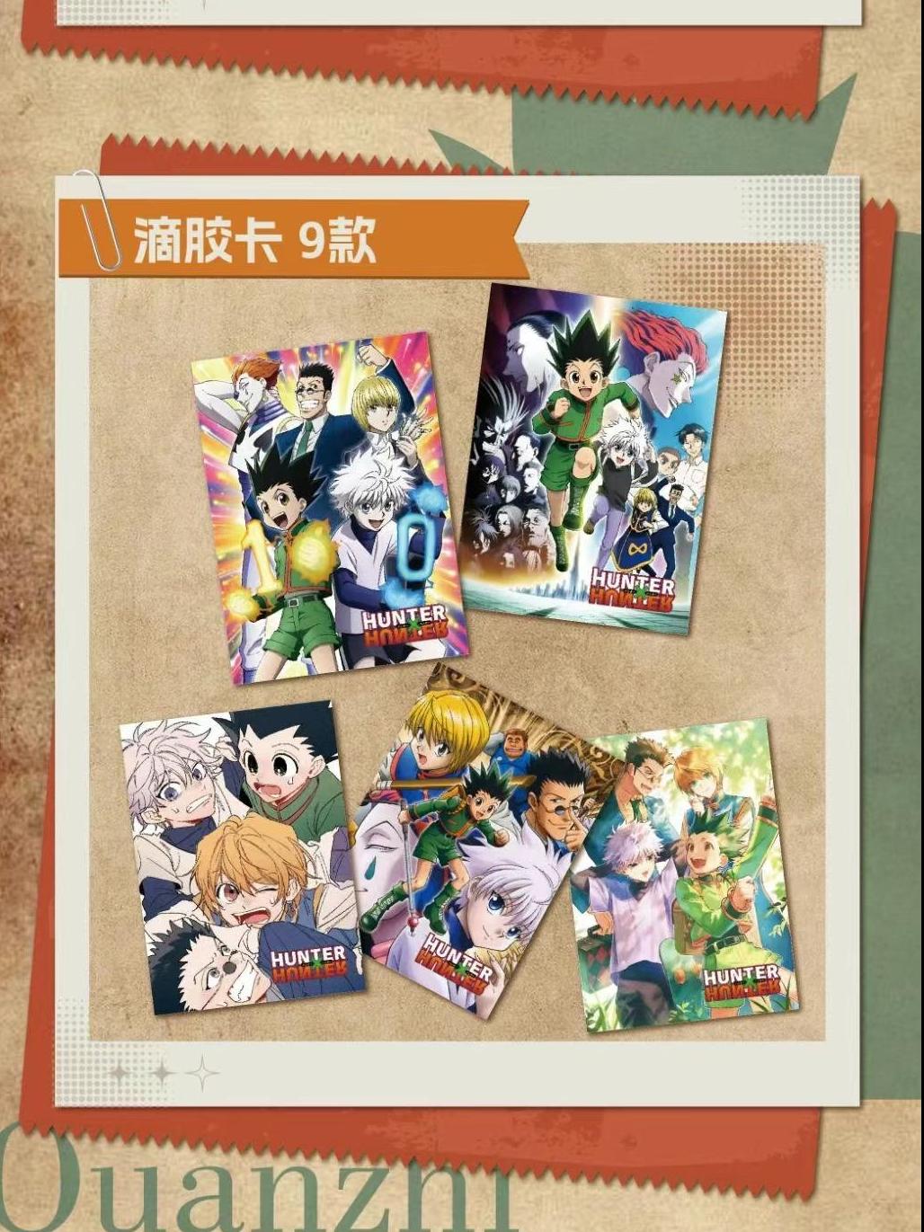 Hunter x Hunter hxh Collectible Cards
