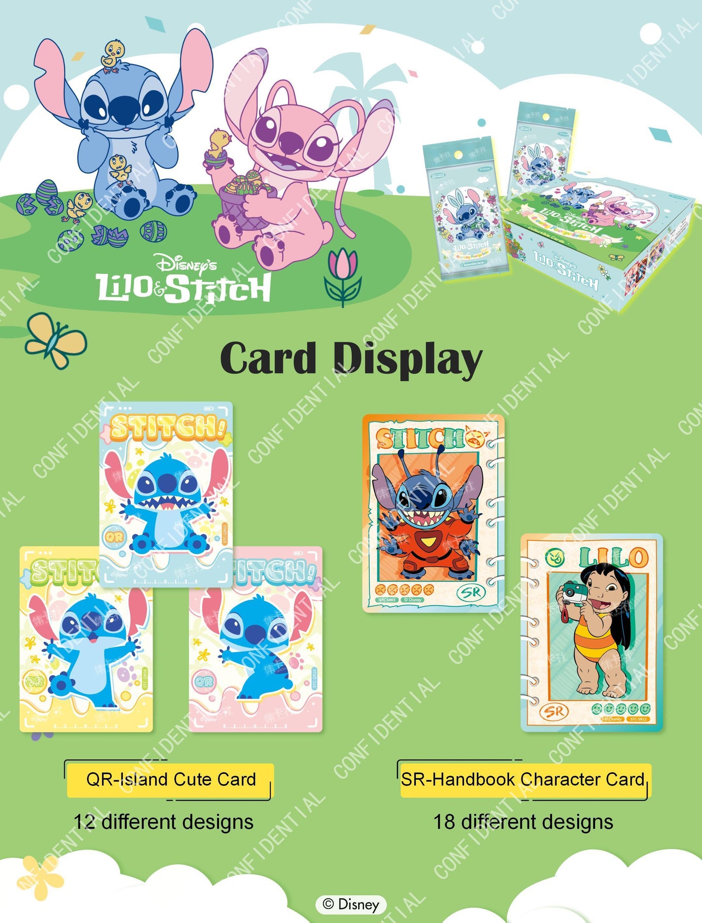 Card.Fun Disney's Lilo & Stitch Growing Footprints Collectible Cards