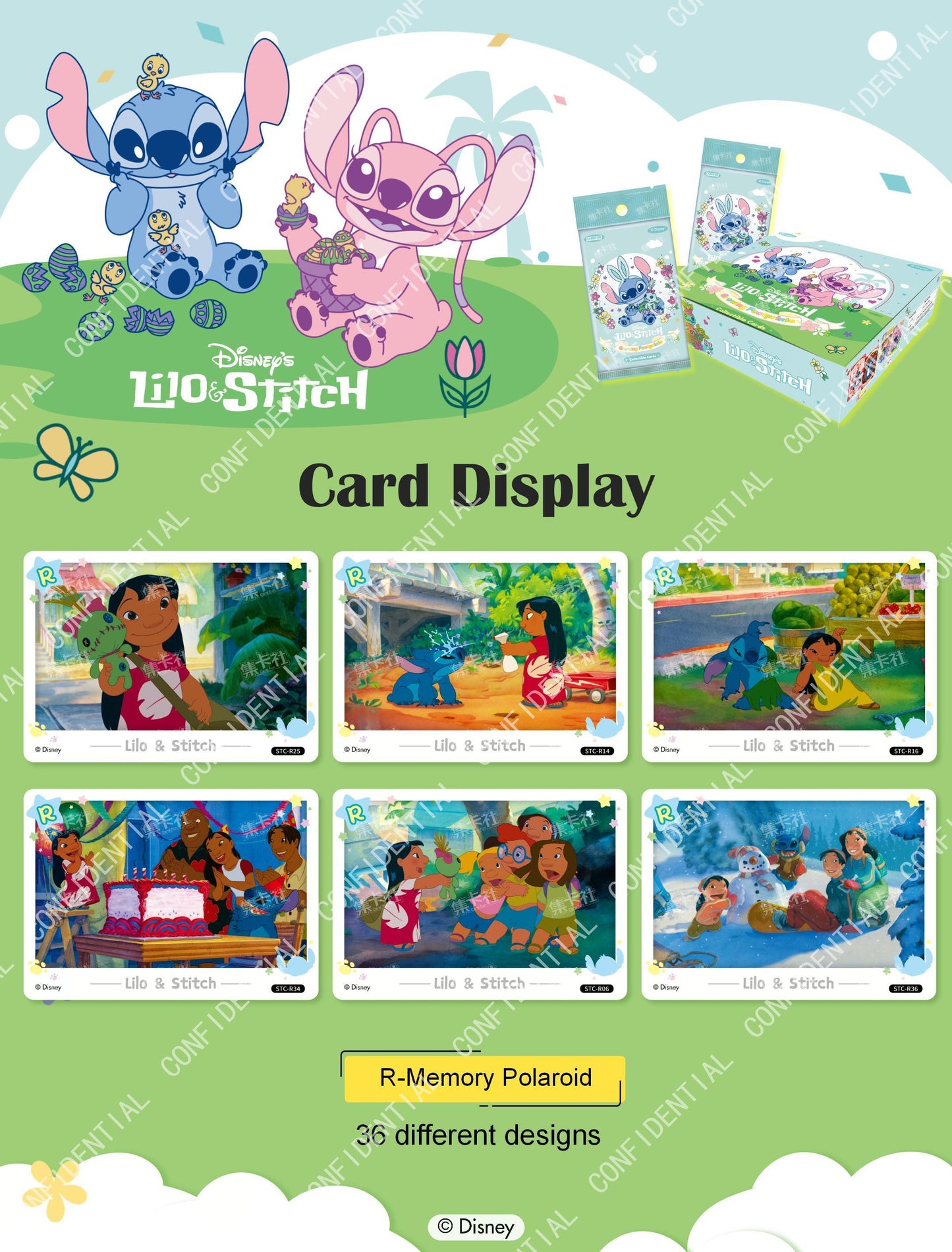 Card.Fun Disney's Lilo & Stitch Growing Footprints Collectible Cards