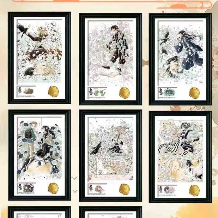 【New】Demon Slayer Art Wood Printing A4 Size