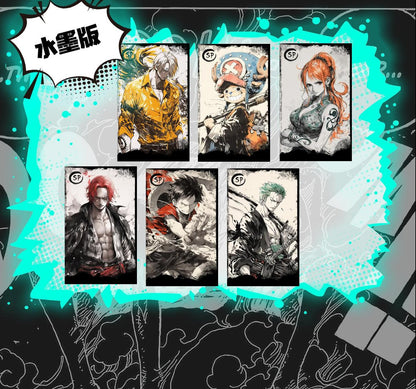 One Piece Peeling Polaraid Collection Cards