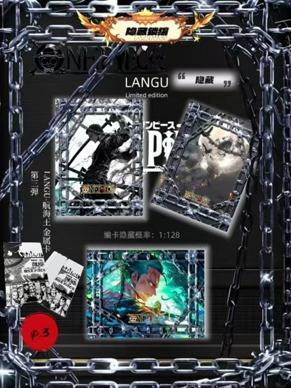 One Piece Metal Card