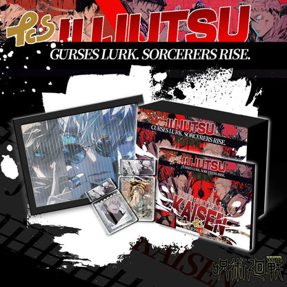 [New] JJK-JUJUTSU Kaisen Prenium Collectible Metal Stamp Brick Gift Box Gojo Satoru Geto Suguru Yuji Megumi Dark Aesthetic Random Blind Box Anime Merch