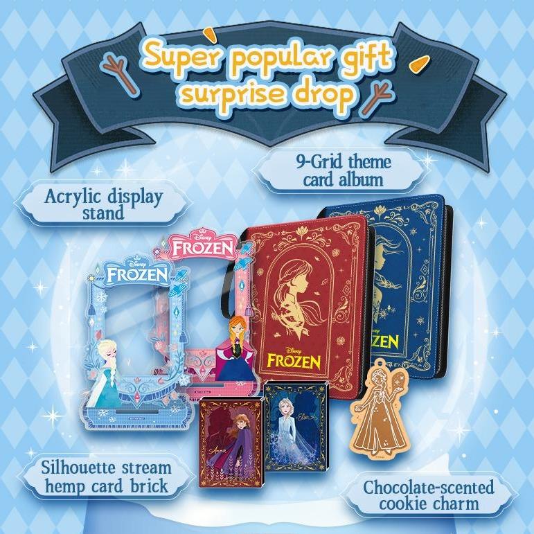 Card. Fun Frozen Four Seasons Ambilight Collectible Cards