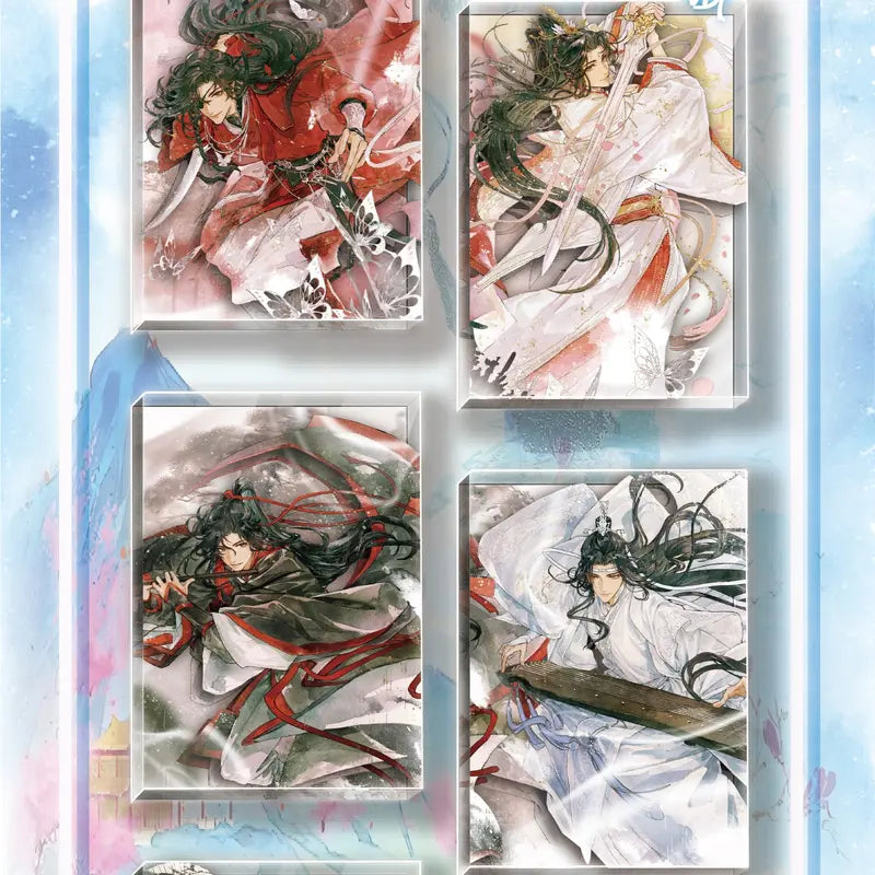 【New】 Danmei BL Acrylic Cards Brick (a+b case no dupe) redemption:5stand+6pin