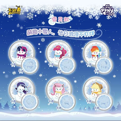 Kayou MLP-My Little Pony Double-sided candy badgeDream Version Genl+Gen2 Collectible badge, 16desgins