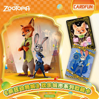 Card Fun Disney Zootopia Card Fun Zootopia Judy Hopps & Nick Wilde Collectible Cards Featuring Judy Hopps and Nick Wide Characters