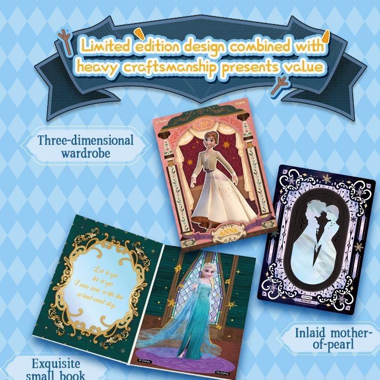 Card. Fun Frozen Four Seasons Ambilight Collectible Cards