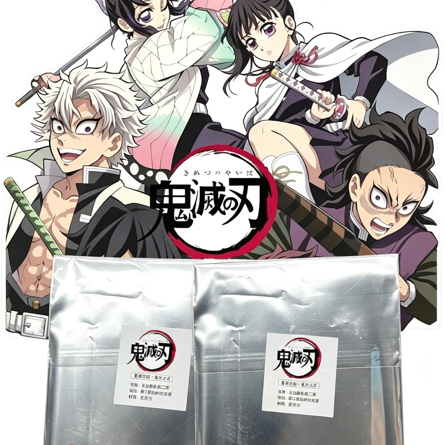 【Acrylic】Xingrui Cultural and Creative Demon Slayer Acrylic A6 Card Brick Collectible Boards