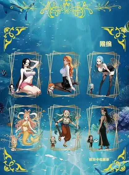 【Metal】One Piece hollow out metal fancy collectiable cards
