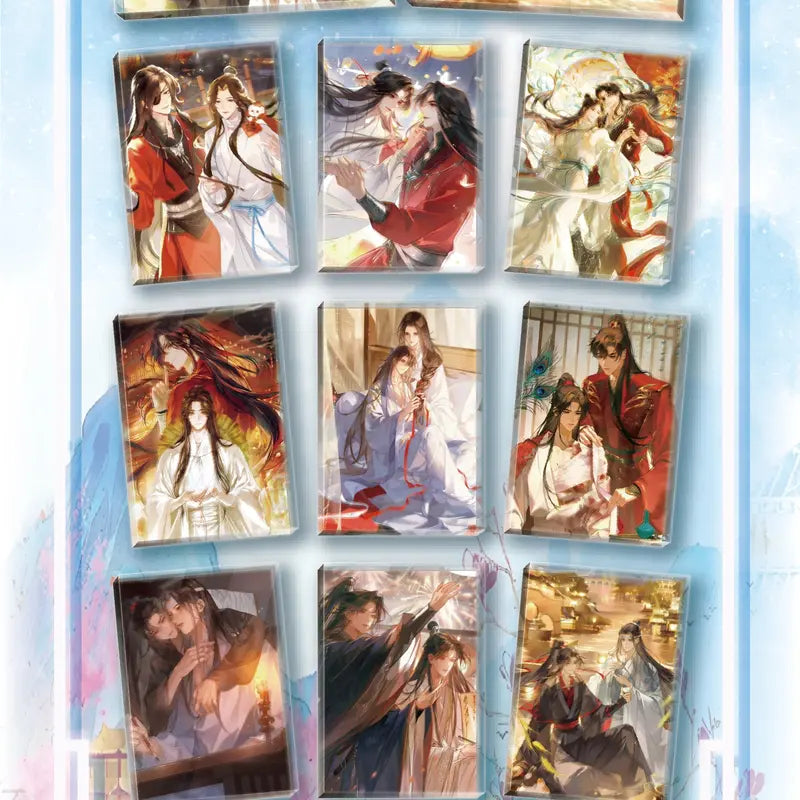 【New】 Danmei BL Acrylic Cards Brick (a+b case no dupe) redemption:5stand+6pin