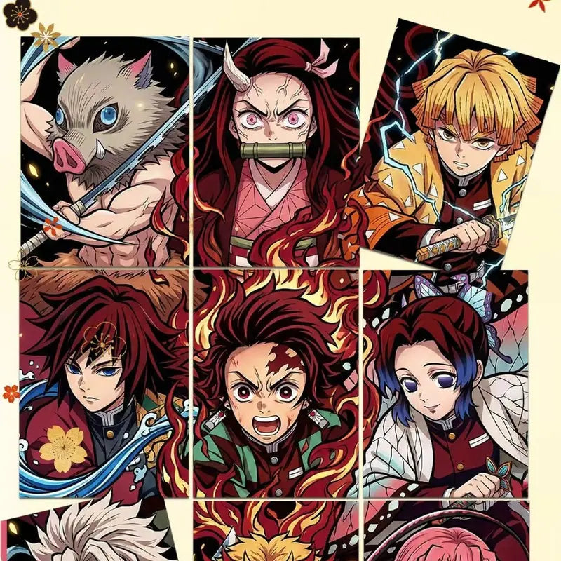 [New] Demon Slayer qianqiu Collectible Cards(10pac+1lucky)