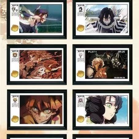 【New】Demon Slayer Art Wood Printing A4 Size
