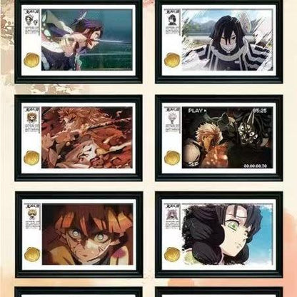 【New】Demon Slayer Art Wood Printing A4 Size