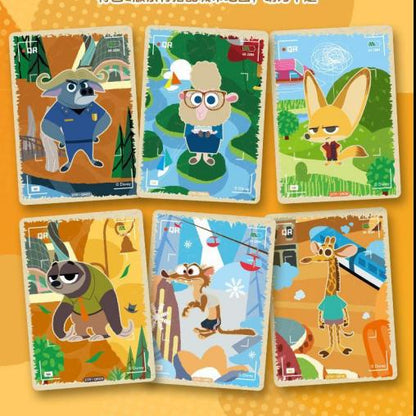 Card Fun Disney Zootopia Card Fun Zootopia Judy Hopps & Nick Wilde Collectible Cards Featuring Judy Hopps and Nick Wide Characters