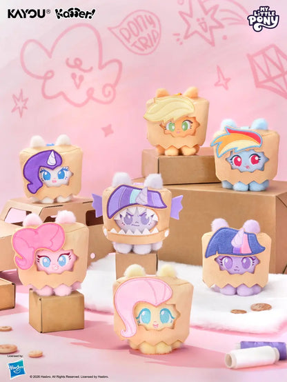 【offical 】kayou MLP Kada plushie pendant blind box,6regular+ +1secret