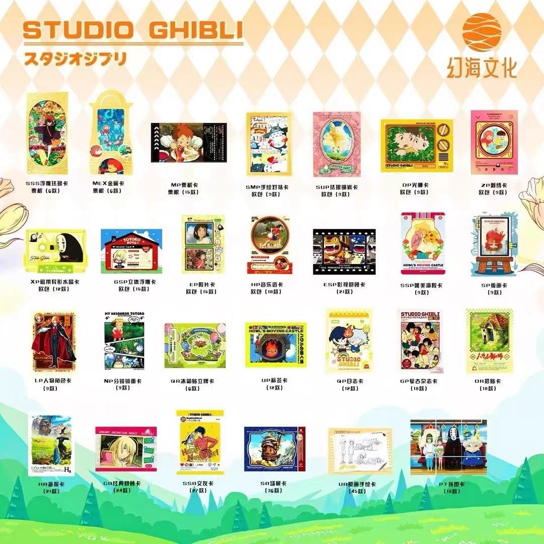 Hayao Miyazaki 'Travel With You' Collectible Cards
