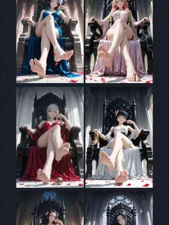Spicy Demon Slayer art cards collection