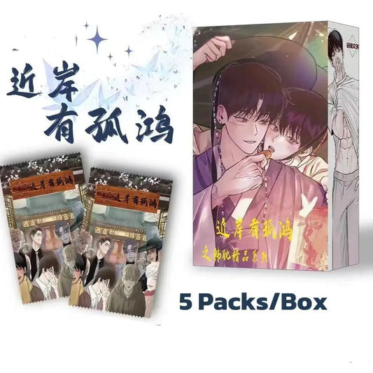 Korean comic A lone swan by the shore Collection Cards