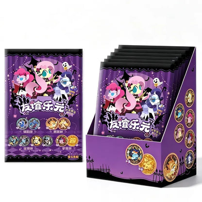 Kayou MLP-My Little Pony Double-sided candy badgeNightmare Theme Collectible badge(6pcs/box)14desgins
