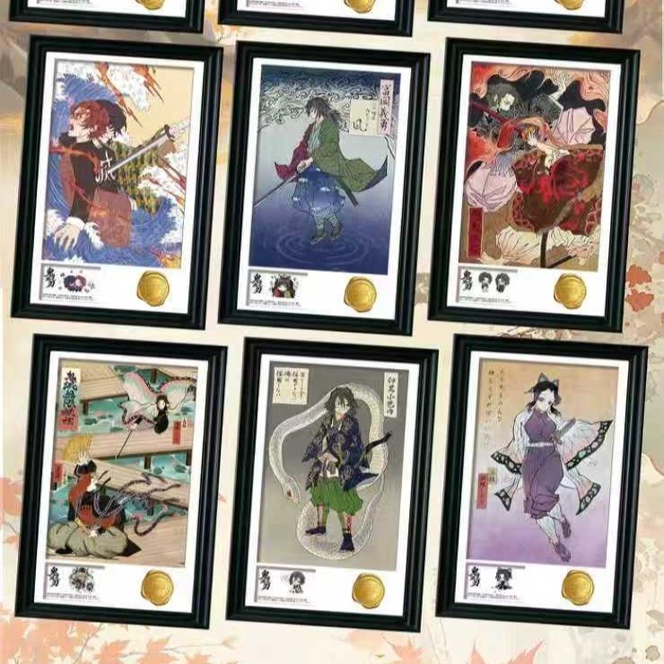 【New】Demon Slayer Art Wood Printing A4 Size