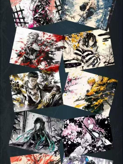 Spicy Demon Slayer art cards collection