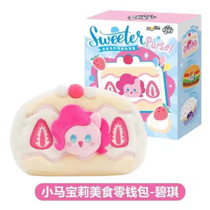 [New] Lei Xi MLP-My Little Pony Food Series Coin Purse Trendy Toy Blind Box, 1case (6 box)