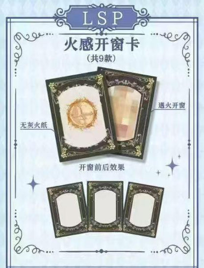 Korean comic A lone swan by the shore Collection Cards