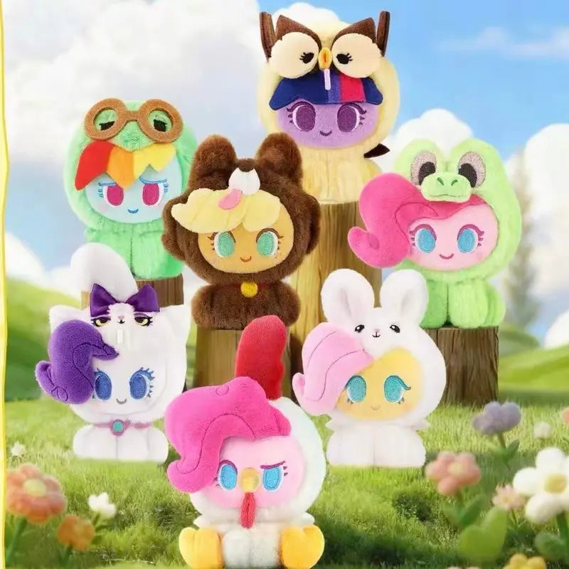 Kayou MLP-My Little Pony Fancy Pet Plushie Pendant Blind Box, 6regular+1secret