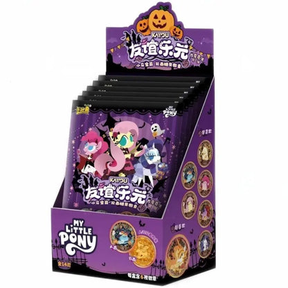 Kayou MLP-My Little Pony Double-sided candy badgeNightmare Theme Collectible badge(6pcs/box)14desgins