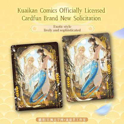 The Falling Mermaid 2-Flowing Fluorescence Edition Collectible Cards ExoticPeril Series Featuring Unique Design and Engaging Experience