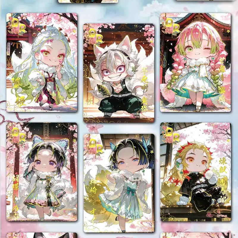 [New] Demon Slayer qianqiu Collectible Cards(10pac+1lucky)